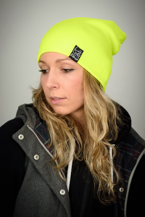 Czapka LCK 03 - ŻÓŁTY FLUO Czapka LCK 03 - ŻÓŁTY FLUO