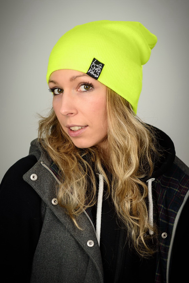 Czapka LCK 03 - ŻÓŁTY FLUO Czapka LCK 03 - ŻÓŁTY FLUO