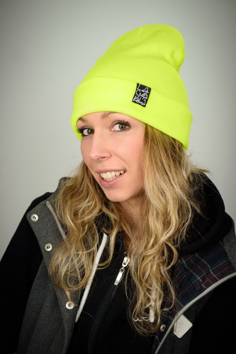 Czapka LCK 03 - ŻÓŁTY FLUO Czapka LCK 03 - ŻÓŁTY FLUO