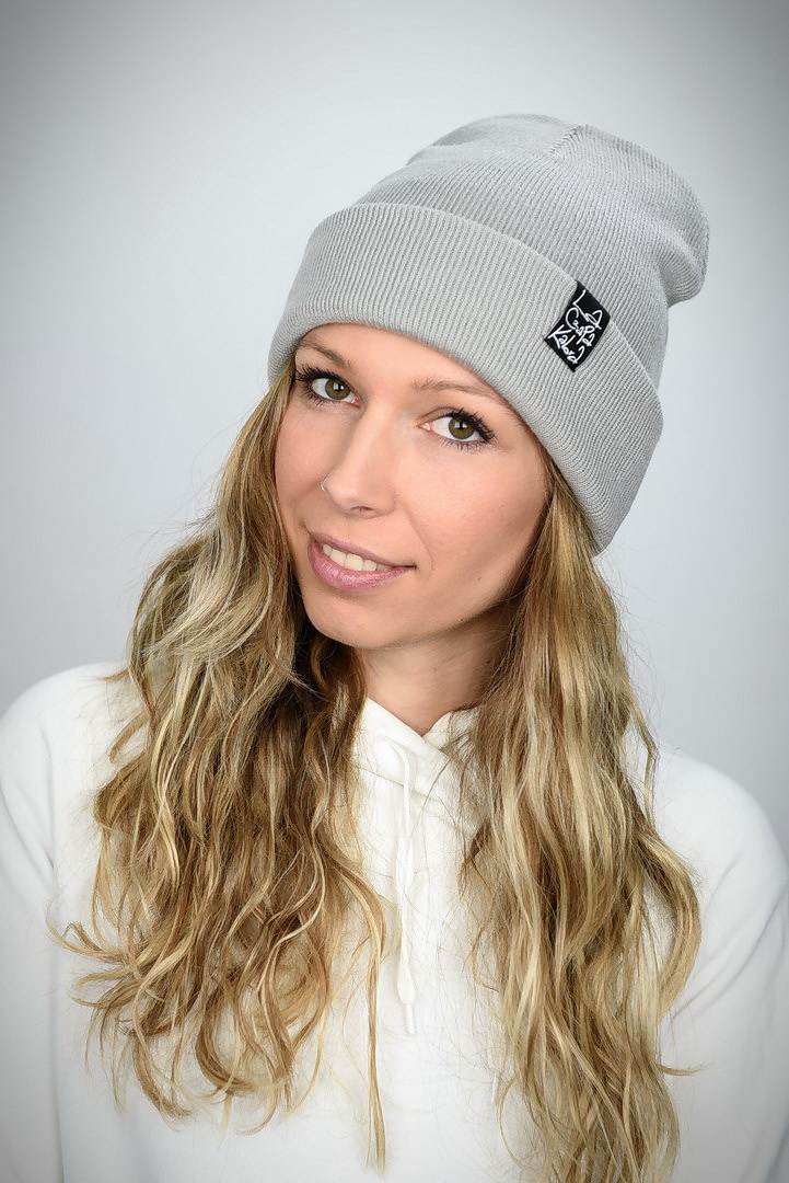 Czapka LCK 12 - JASNA SZARA Czapka LCK 12 - JASNA SZARA