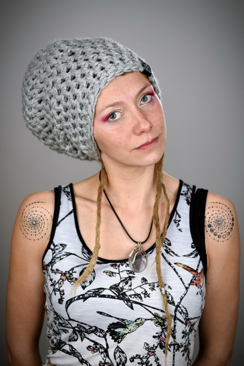 DreadLove Mono 04 - JASNA SZARA DreadLove Mono 04 - JASNA SZARA