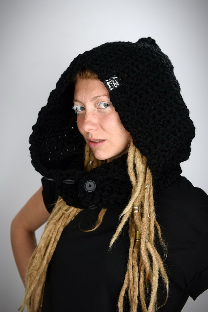 Monohood 01 - CZARNY Monohood 01 - CZARNY