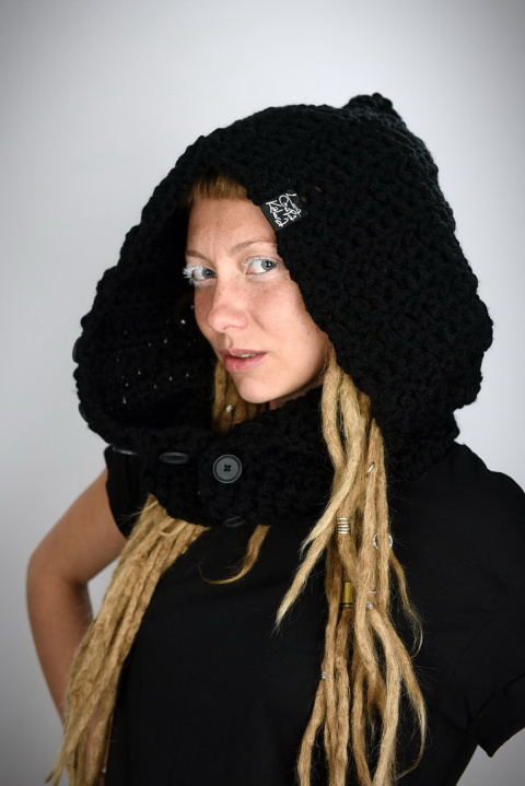 Monohood 01 - CZARNY Monohood 01 - CZARNY