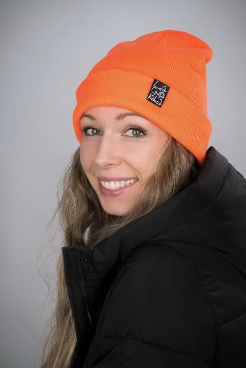 Czapka LCK 17 - POMARAŃCZOWA FLUO Czapka LCK 17 - POMARAŃCZOWA FLUO