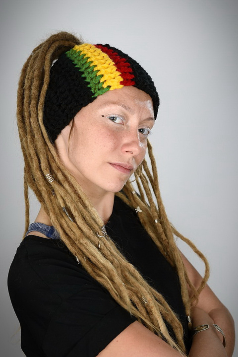 DreadLove Rasta 03 - CZARNA