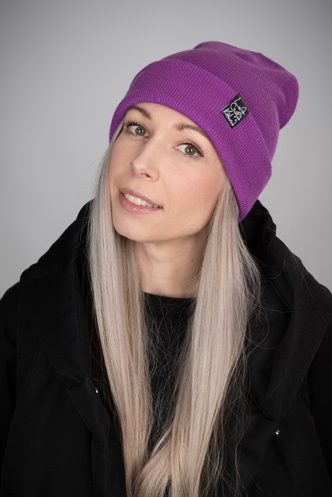 Czapka LCK 24 - FIOLETOWA
