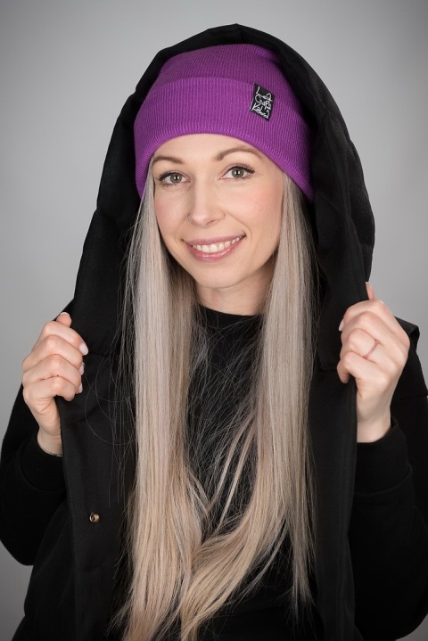 Czapka LCK 24 - FIOLETOWA