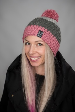 Czapka Shorty Triquence 40 - BRUDNY RÓŻ