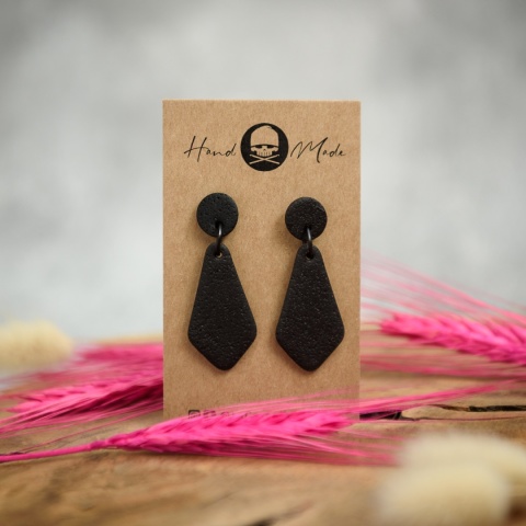 Kolczyki Zuza - czarne